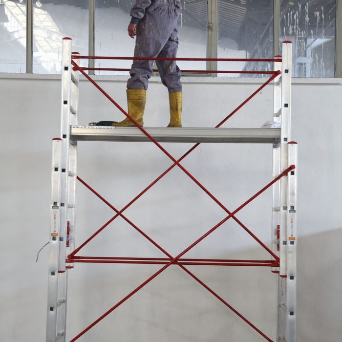 Double Stade Aliminium Scaffolding