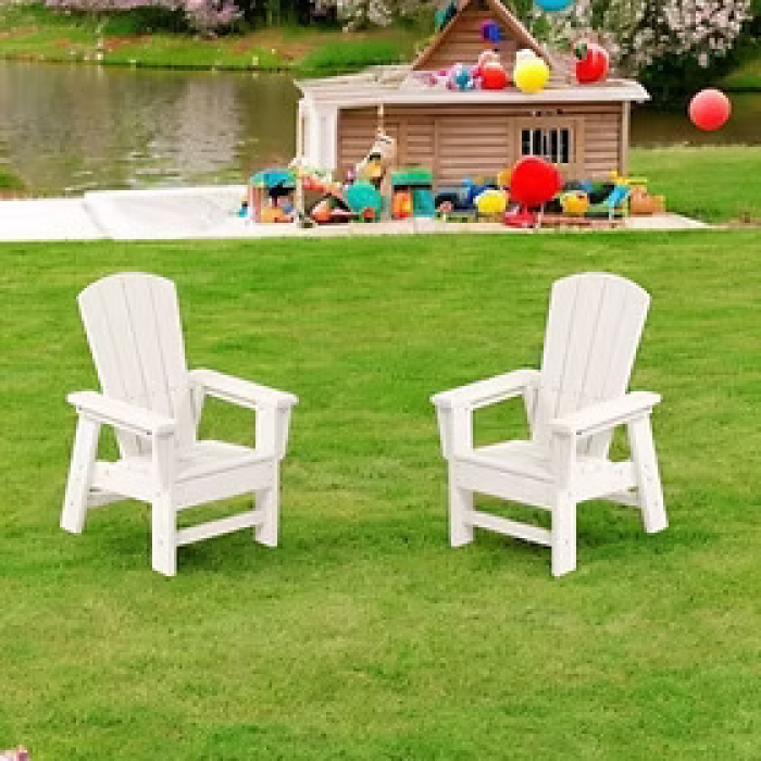 Kids Adirondack - White