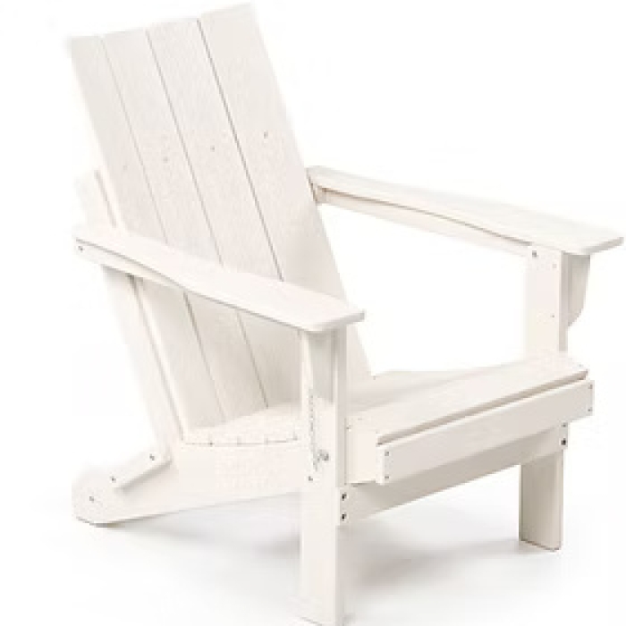 Straight Back Adirondack - White