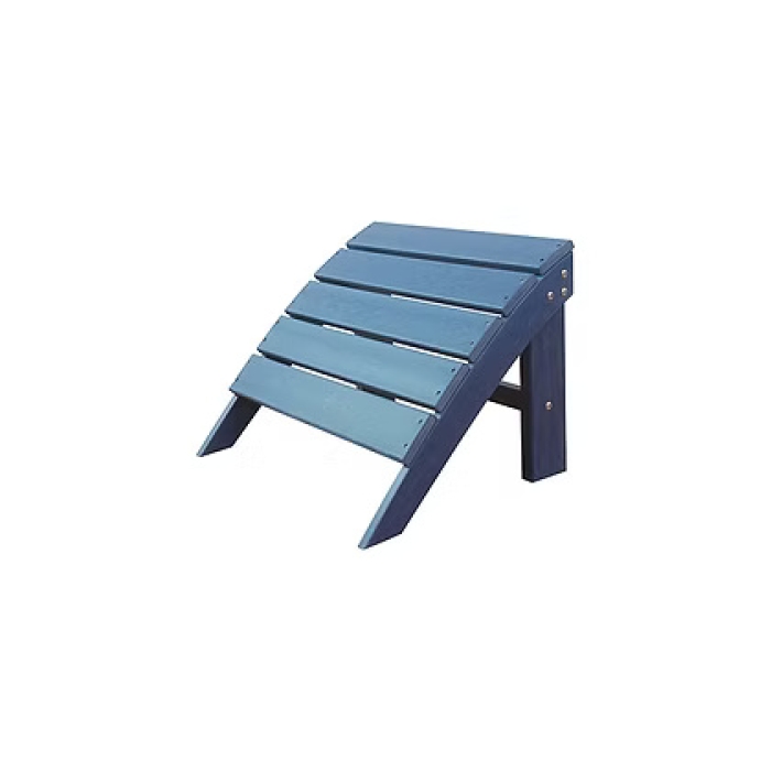 Adirondack Foot Rest - Blue